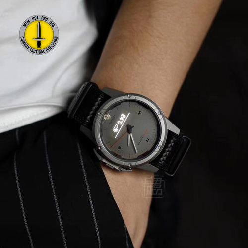 100m防水美国石英表军表MTM