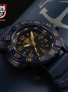 雷美诺时重返蓝色海豹突击队手表瑞士进口氚光石英表 3255.CB.NSF