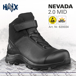 620034 皮鞋 Haix海克斯汉克斯德国进口中邦战术靴防撞登山鞋 男款