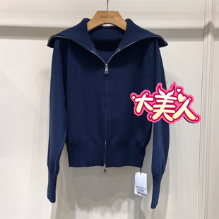 B2S1M198-599 BANANA BABY2026春专柜正品香蕉宝贝翻领拉链毛开衫