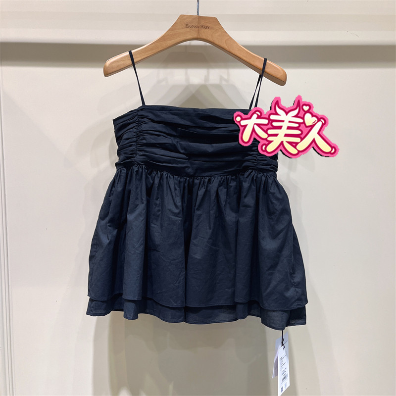 B2S2B166-569BANANABABY2026夏季香蕉宝贝专柜正品娃娃款吊带背心