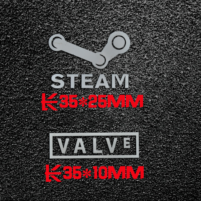 Steam金属贴纸 Valve 游戏平台 Steam市场手机平板电脑机箱金属贴