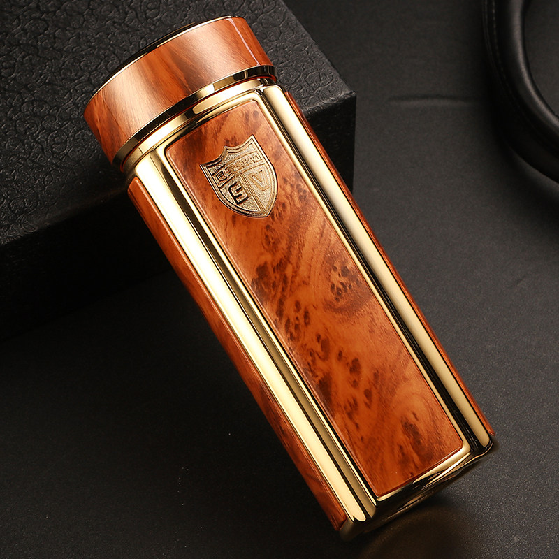 思宝保温杯方舟K7/K8男女士茶杯镀金商务车载茶杯泡茶水杯礼品杯
