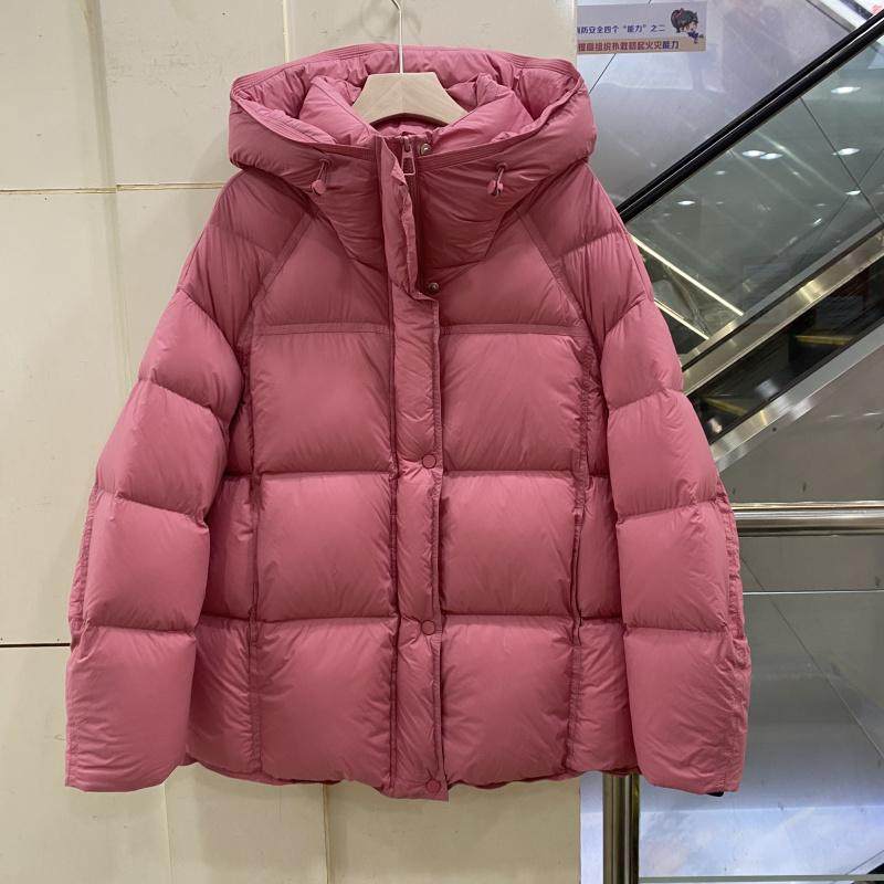 加厚新款连帽90鸭绒面包服时尚