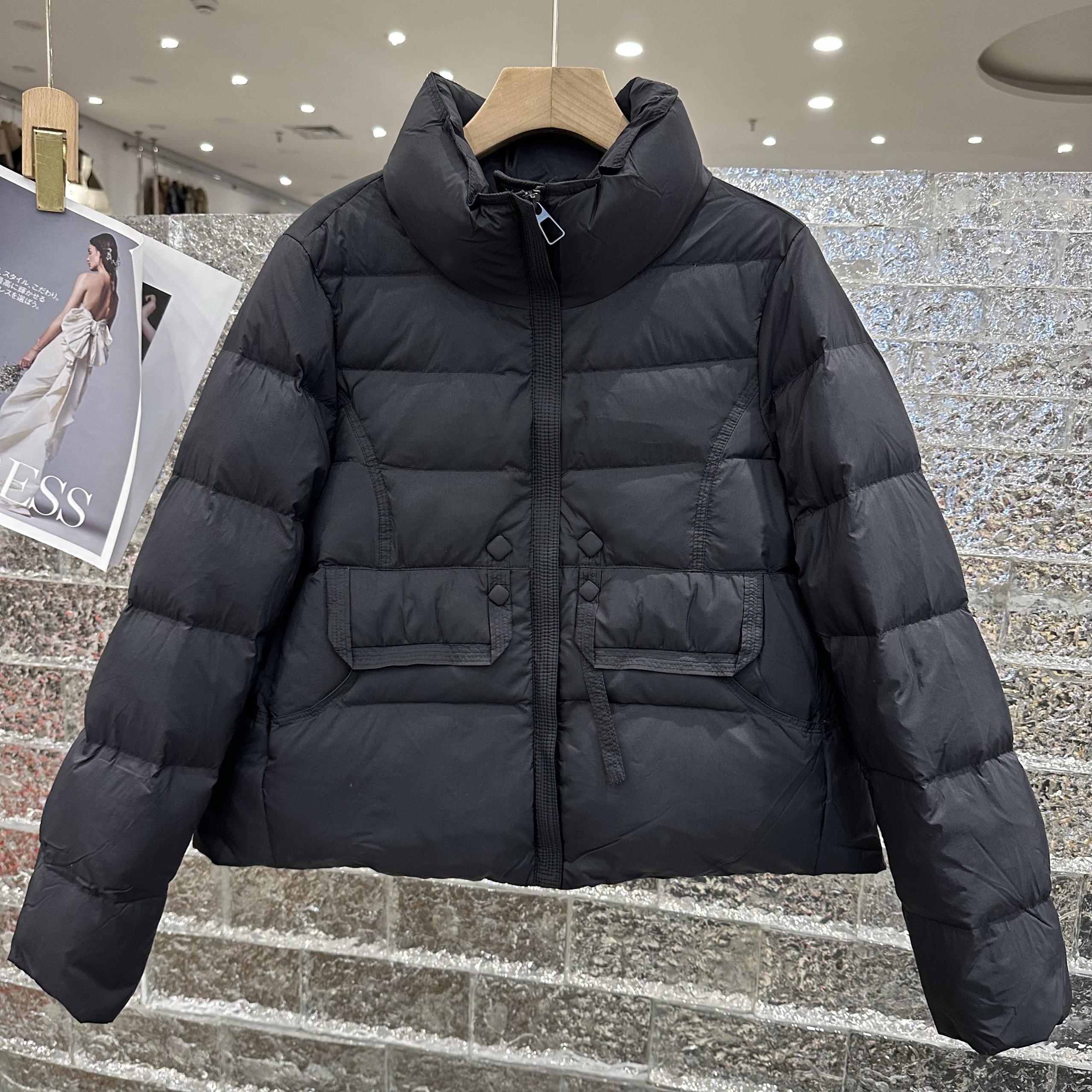 秋冬季短款时尚休闲羽绒服立领