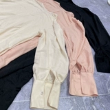 Cangs 6-1-4 одиночная внешняя торговля женская весна и осенью Новая финальная шея с длинной свободной одеждой