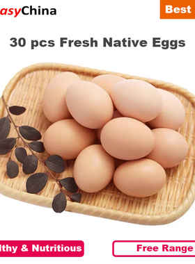 30 Pcs Native Eggs Fresh Free Range Egg Healthy