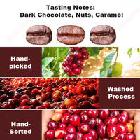 500g Arabica Italian Blend Coffee Bean Yunnan Beans Ground thumbnail 4