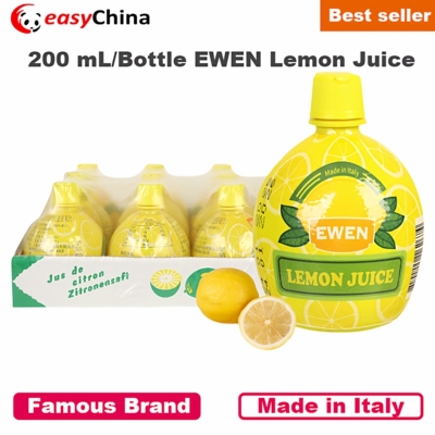 200mL Lemon Juice Concentrated EWEN Italy Drinks Salads Fish
