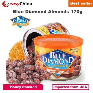 170g Blue Diamond Almonds 4 Flavors Honey Roasted Salty