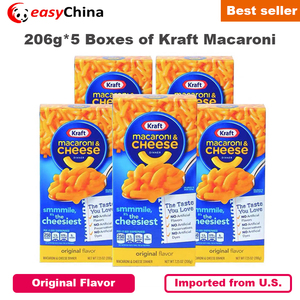 206g*5 Boxes of Kraft Macaroni Mac and Cheese (In Stock)