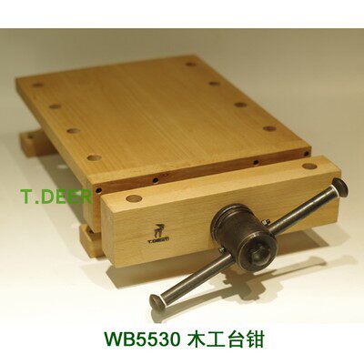 木工工具台钳小鹿堤旁树