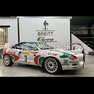 RC 1/10经典TOYOTA赛利卡 ST205 GT-4嘉实多Gr.A拉力车拉花贴纸