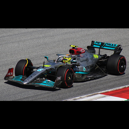 RC梅奔F1车队2022赛季W13涂装