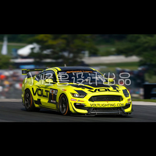 RC 福特Mustang野马GT4 IMAS 2108 VOLT 涂装竞速房车拉花贴纸