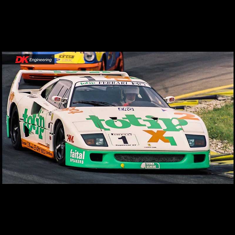 RC1/10经典F40Toptip X1意大利1994超级赛车锦标赛房车拉花贴纸