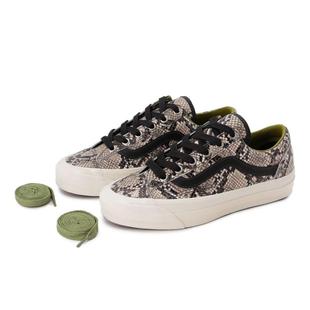 直邮VANS 36蛇皮纹皮面运动板鞋 PREMIUM SKOOL OLD 日本代购