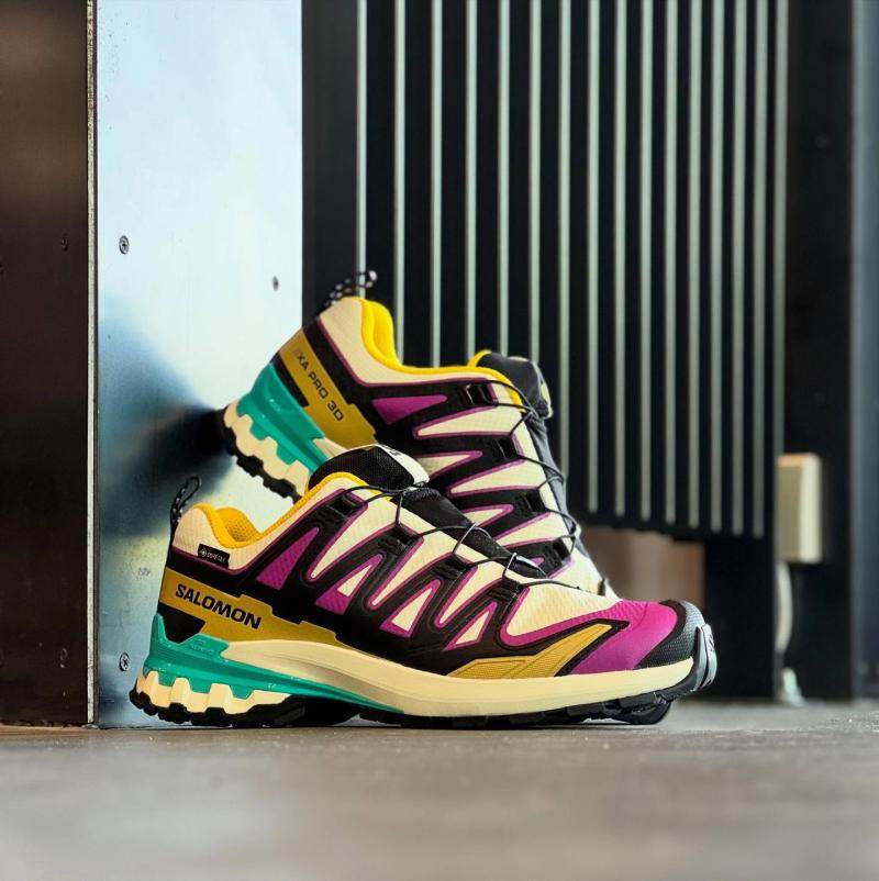 日本代购直邮萨洛蒙SALOMON XA PRO 3D V9 GTX多彩城市徒步越野鞋