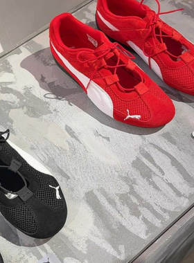 日本代购直邮彪马PUMA SPEEDCAT GO WNS女款薄底纱网系带运动鞋