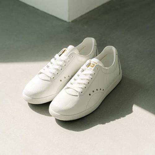 日本制代购直邮PATRICK SUPERSET2皮面纯白复古休闲运动鞋25SS