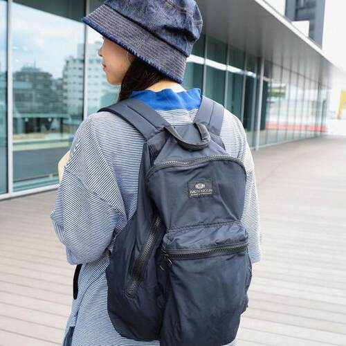 日本制代购直邮BAG'n'NOUN DAY PACK MAT哑光短纤维尼龙背包
