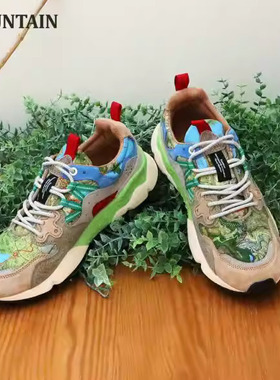 日本代购山雾花野Flower MOUNTAIN YAMANO3 THE MAP运动鞋