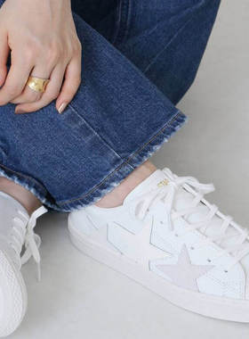 折扣日本代购直邮CONVERSE ALL STAR COUPE TRIOSTAR真皮小白鞋