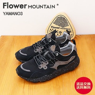 Black运动鞋 YAMANO3 MOUNTAIN 日本包直邮山雾花野Flower
