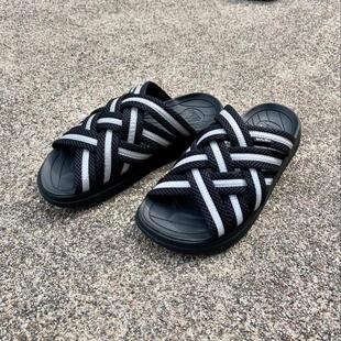 日本代购直邮MALIBU SANDALS ZUMA LX MESH网眼拖鞋条纹