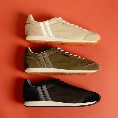 日本制代购直邮PATRICK NEVADA-POPLIN尼龙拼接休闲运动鞋26SS