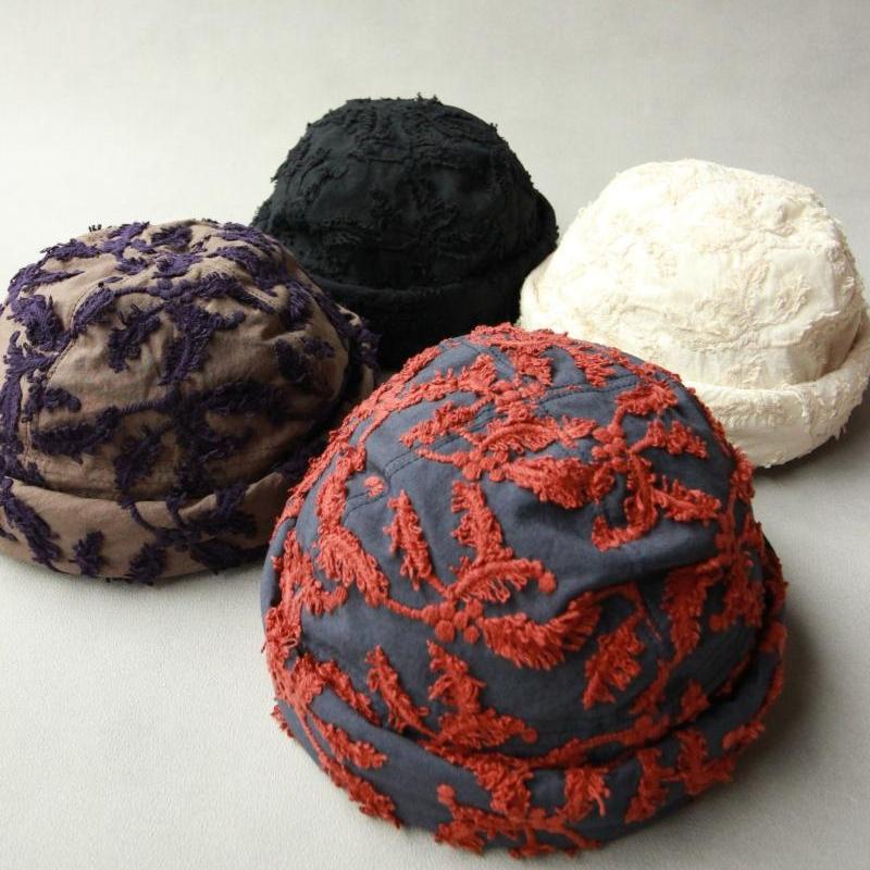 日本制代购直邮Nine Tailor N-1523 Wabiske Dome Cap刺绣圆顶帽