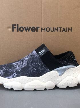 日本代购直邮FLOWER MOUNTAIN CAMP blackーThe MAP运动一脚蹬