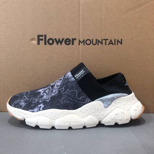 日本代购直邮FLOWER MOUNTAIN CAMP blackーThe MAP运动一脚蹬