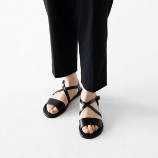 日本代购直邮意大利产Nuovo Nicar LEATHER SANDAL W0162牛皮凉鞋