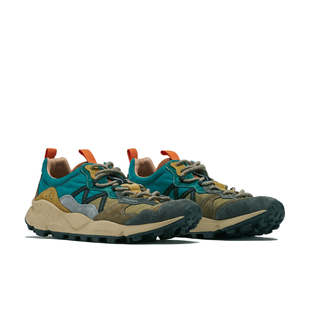 日本代购山雾花野Flower MOUNTAIN LENZAN Khaki Tea运动鞋