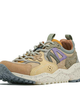 日本代购山雾花野Flower MOUNTAIN SOLIN Gray Muted beige运动鞋