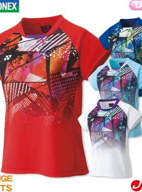 日本代购直邮YONEX 羽毛球比赛球衣女款20722 23SS 女款