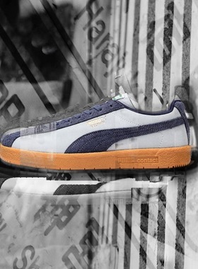 日本包直邮PUMA DELPHIN BLOCK FROSTED限定拼接麂皮运动休闲鞋