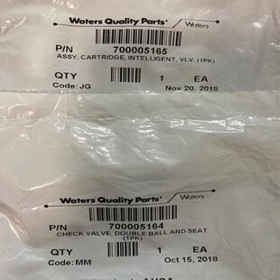 WATERS沃特斯单向阀700005164 289001940 700005165 /