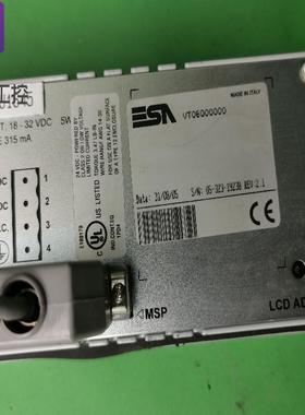 ESA 意萨人机界面 VT60 系列 触摸屏 操作屏 VT06000000