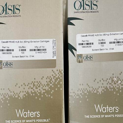 Waters固相萃取小柱186002495 OAsis WCX 3cc/60mg100/盒