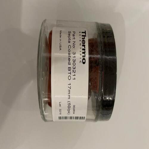 Thermo赛默飞进样垫31303211 BTO 17mm 313G3211 17mm 50/P