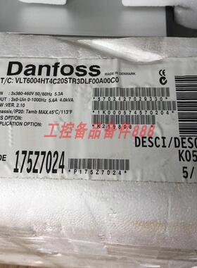 Danfoss VLT6004HT4C20STR3DLF00A00C0