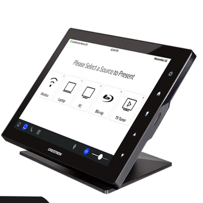 快思聪触摸屏底座CRESTRON TSW-1060-TTK-B/W-S桌面底座