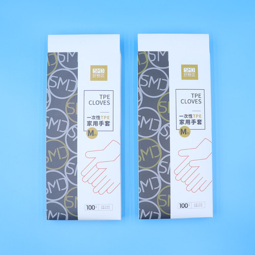 舒密达TPE防油污手套100只