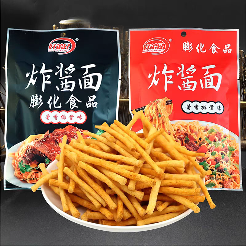 好兄弟炸酱面45g*8袋蜜汁牛排味