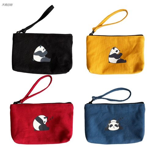 手拿包优质帆布大容量手机袋