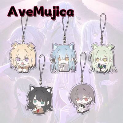 AveMujica周边手机链可爱挂绳三角初华丰川祥子学生手机挂件饰品