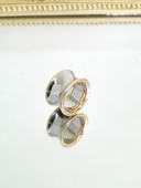 750玫瑰金精钢戒指 B.ZERO1 桔梗中古屋 99新BVLGARI