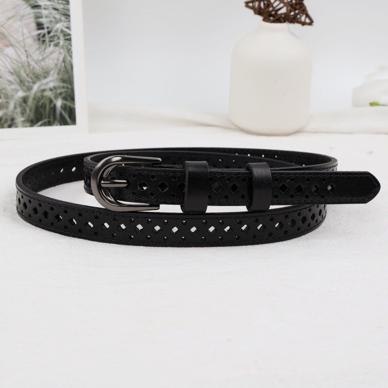 皮带免打孔女士全镂空ins风百搭